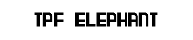 TPF Elephant字体